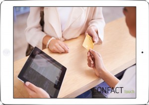 Confact touch: Digitale Nutzung von Kontaktdaten 