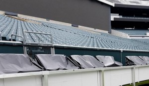 K-array-Lautsprecher in Football-Stadion in Philadelphia installiert