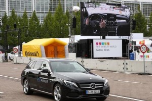 Einsatz von HD Wireless-Onboard-Kameras auf der IAA 2017