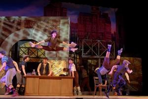 Elation lights Floyd Central High School production of “Newsies”