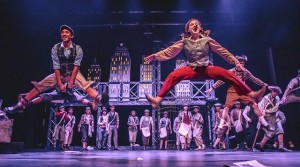 Erik Morra uses Chauvet fixtures for \'Newsies\'