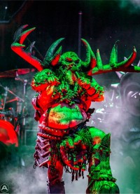 Corona: Gwar drive-in show lit with Chauvet