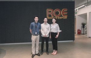 ROE Visual Ruby LED panels presented at Hibino Open House