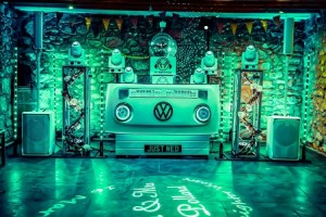 Chauvet DJ delivers white wedding at Knightor Winery