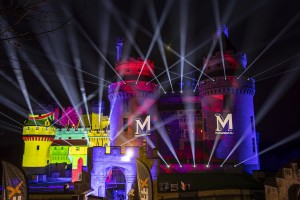 Monumental Tour 2021 Finale lit with Robe