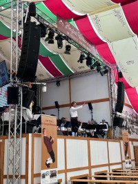 Voice-Acoustic beschallt Festzelt beim Stuttgarter Frühlingsfest