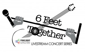 Stage Right Lighting’s final 6 Feet Together livestream concert on June 6th