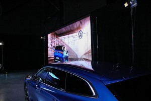 Corona: CPL provides LED screen for Volkswagen event