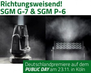 SGM Deutschland lädt zum Public Day und New-Talents-Award-Finale ein