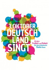 Initiative „3. Oktober - Deutschland singt“ ruft zum Mitmachen auf