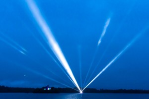 Claypaky fixtures illuminate “Light Ballet” on Shannon River