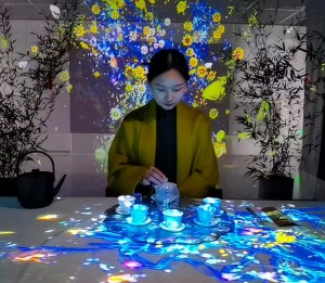 Christie laser projectors used to augment Chinese tea arts
