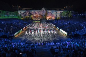 Robe BMFLs illuminate Basel Tattoo