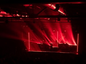 VNV Nation auf Tour mit Claypaky Volero Wave