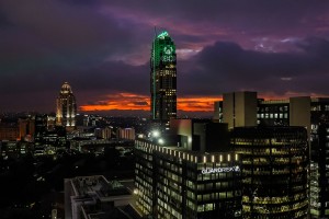 Robe moving lights illuminate tallest building in Africa