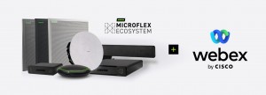 Shures Microflex Ecosystem in Ciscos Webex-Kompatibilitäts-Programm aufgenommen