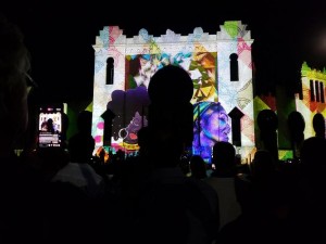 Analog Way Picturall Pro media server helps Congress Rental projection map the Plaza de Toros in Colonia, Uruguay