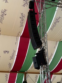 Voice-Acoustic beschallt Festzelt beim Stuttgarter Frühlingsfest